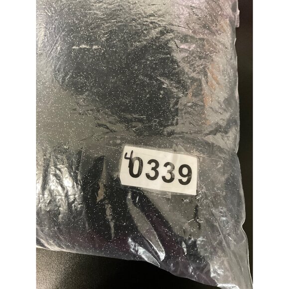 Savage X Fenty Sleep & Shine Hooded Jumpsuit Lurex in Black size 2X - Picture 14 of 14